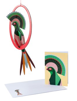 Biglietto Pop-Up da Appendere - Pappagallo Gili — Libro - 2