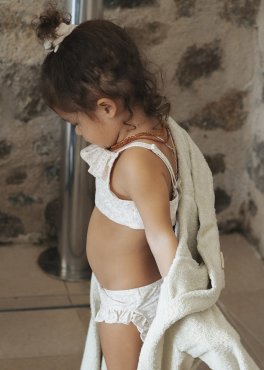 Bikini Bimba UV50+ - Flower Cream - 5