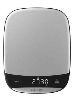 Bilancia Cucina Digitale Ricaricabile in Acciaio Inox CAMRY - Capacità 10 kg - 1