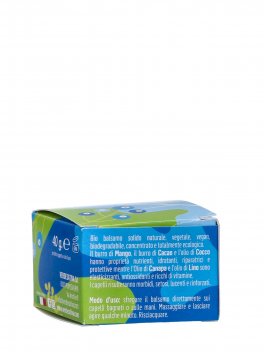 Bio Balsamo Solido - Canapa, Mango e Lino - 3