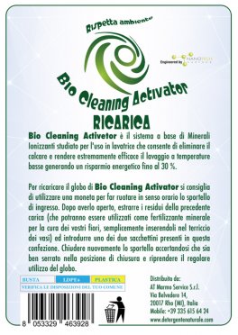 Bio Cleaning Activator - Minerali Ionizzati per la Lavatrice con Sfera - 3