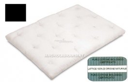 Bio Futon Cotone - Lattice Nero - 1