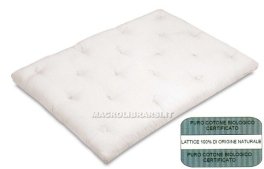 Bio Futon in Cotone Biologico e Lattice - 1