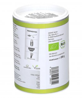 Bio Mix Matcha Latte - Tè Matcha e Zucchero di Fiori di Cocco biologico - 3