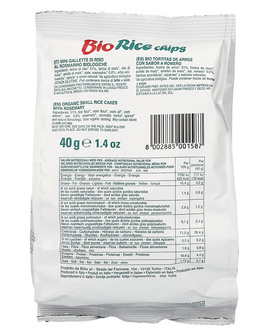 Bio Rice Chips Rosmarino - Snack di Riso - 2