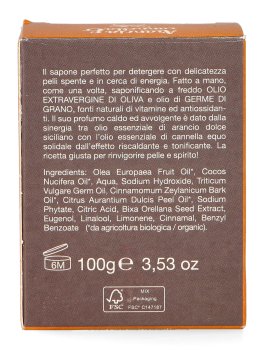 Bio Sapone - Arancia e Cannella - 3