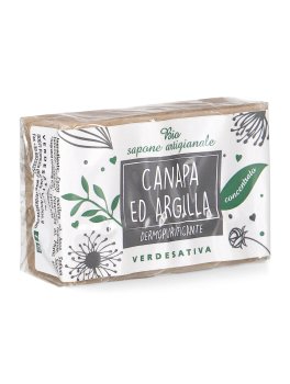Bio Sapone Artigianale Canapa e Argilla - 1