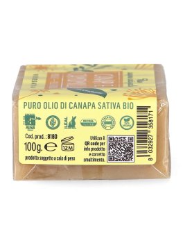 Bio Sapone Artigianale Canapa e Camomilla - 2