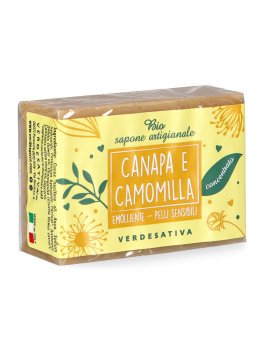 Bio Sapone Artigianale Canapa e Camomilla - 1