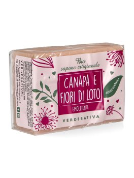 Bio Sapone Artigianale Canapa e Fior di Loto - 1