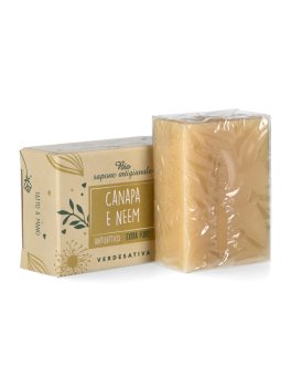 Bio Sapone Artigianale Canapa e Neem - Extra Forte - 3