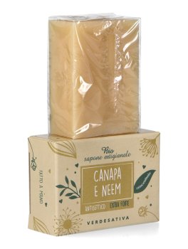 Bio Sapone Artigianale Canapa e Neem - Extra Forte - 1