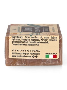 Bio Sapone Artigianale Canapa, Incenso e Ambra - 3