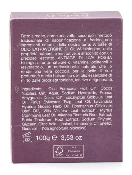 Bio Sapone - Mirto e Uva Rossa - 3