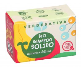 Bio Shampoo Solido: Amla, Olio di Lino, Olio di Canapa e Vitamina E. - 2