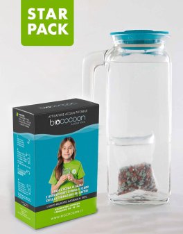 Biococoon Acqua Viva - Start Pack: Caraffa + Filtri - 8