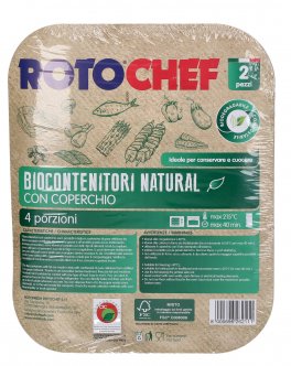 BioContenitore Natural con Coperchio - 3