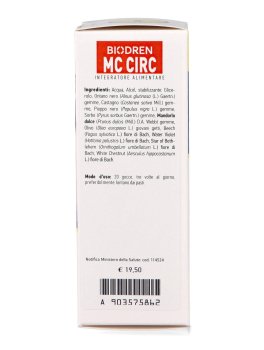 Biodren MC CIRC - Miscela di Estratti Vegetali in Soluzione Idroalcolica e Fiori di Bach - 5