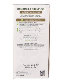 Bioinfuso Camomilla - 20 bustine - 3