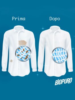 Biopuro Gel Smacchiante Bio per Bianchi e Colorati - 3