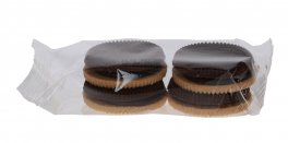 Biotwins Double - Biscotti Farciti con Crema al Cacao Bio - 6