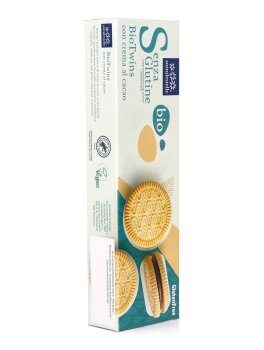 BioTwins senza Glutine - Biscotti Ripieni Bio - 1