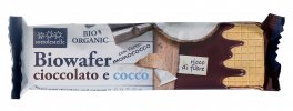 Biowafer Cioccolato e Cocco - Monoporzione - 1