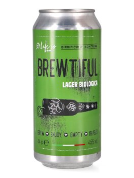 Birra Brewtiful Lager Biologica - 1