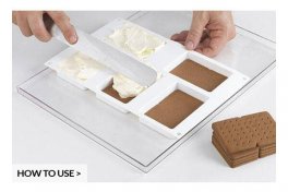 Bisco Double - Set 2 Stampi in Silicone per 10 gelati - 4