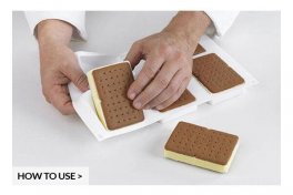 Bisco Double - Set 2 Stampi in Silicone per 10 gelati - 7