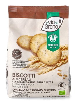 Biscotti ai 3 Cereali - La Via del Grano - 1