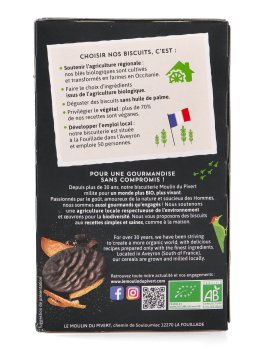 Biscotti all'Arancia ricopertI con Cioccolato Fondente Bio  "Tentation" - 3
