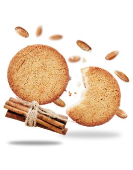 Biscotti alla Cannella con Farro Integrale - Senza Zucchero - 3