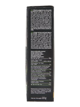 Biscotti allo Zenzero e Limone Ricoperti di Cioccolato Fondente Bio "Tentation" - 4