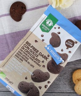 Biscotti Bis-free Dark con Gocce di Cioccolato Bio - 3