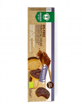Biscotti Bis-Free Farciti al Cacao Bio - 3