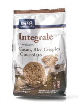 Biscotti "Cerealissimi" Integrali con Cacao Rice Crispies e Cioccolato - 1