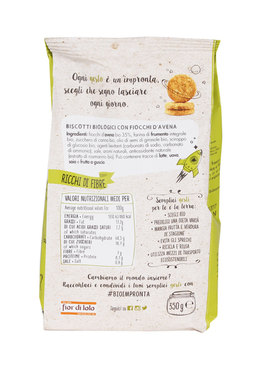 Biscotti con Fiocchi d'Avena Bio - 2