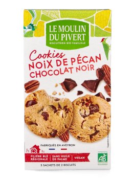 Biscotti con Noci di Pècan e Pepite di Cioccolato Fondente - 2