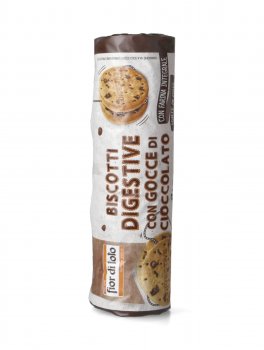 Biscotti Digestive con Gocce di Cioccolato Bio - 1