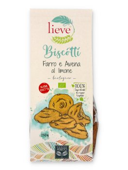 Biscotti Farro e Avena al Limone Bio - 1