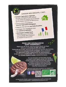 Biscotti "Tentation" Lime e Cocco Ricoperti di Cioccolato al Latte - 3