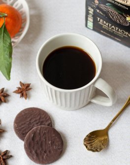 Biscotti "Tentation" Lime e Cocco Ricoperti di Cioccolato al Latte - 6