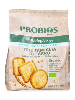 Biscotti Tris Famiglia di Farro Bio - 1