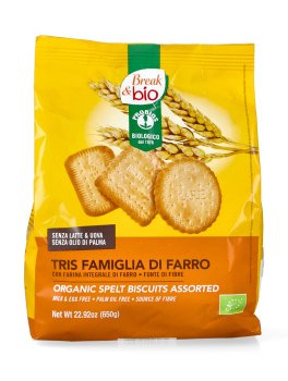 Biscotti Tris Famiglia di Farro - Break & Bio - 1