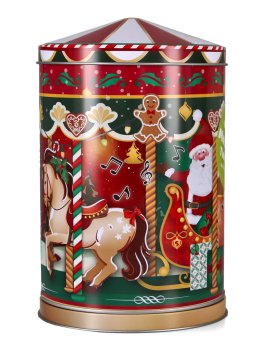 Biscottiera con Carillon Natalizio "Music Box Twist 4X" - 3