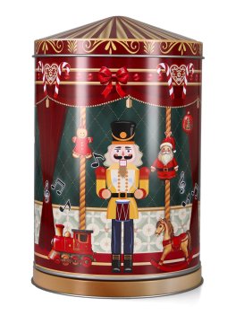 Biscottiera con Carillon Natalizio "Music Box Twist 4X" - 6