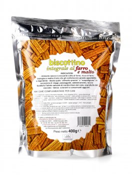 Biscottino Integrale al Farro e Malto per Cani - 2