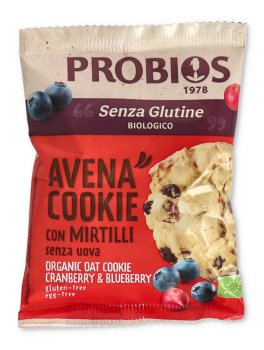 Biscotto Avena Cookie con Mirtilli Bio - 1
