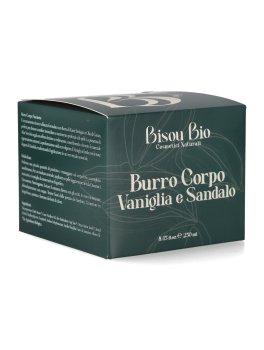 Bisoubio Burro Corpo Vaniglia e Sandalo - 5